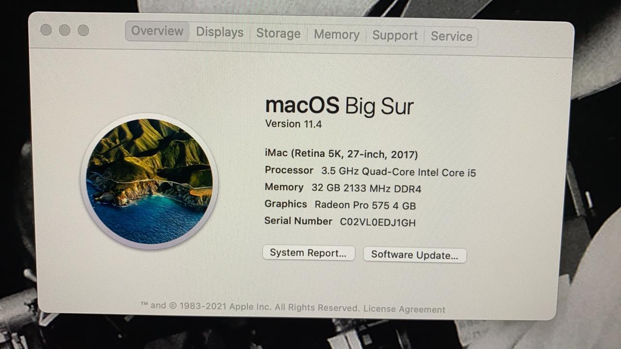 imac( Retina 5k, 27- inch , 2017) - Image 2